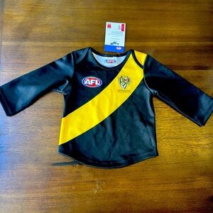 AFL RICHMOND Tigers Guernsey Size 1 NWT